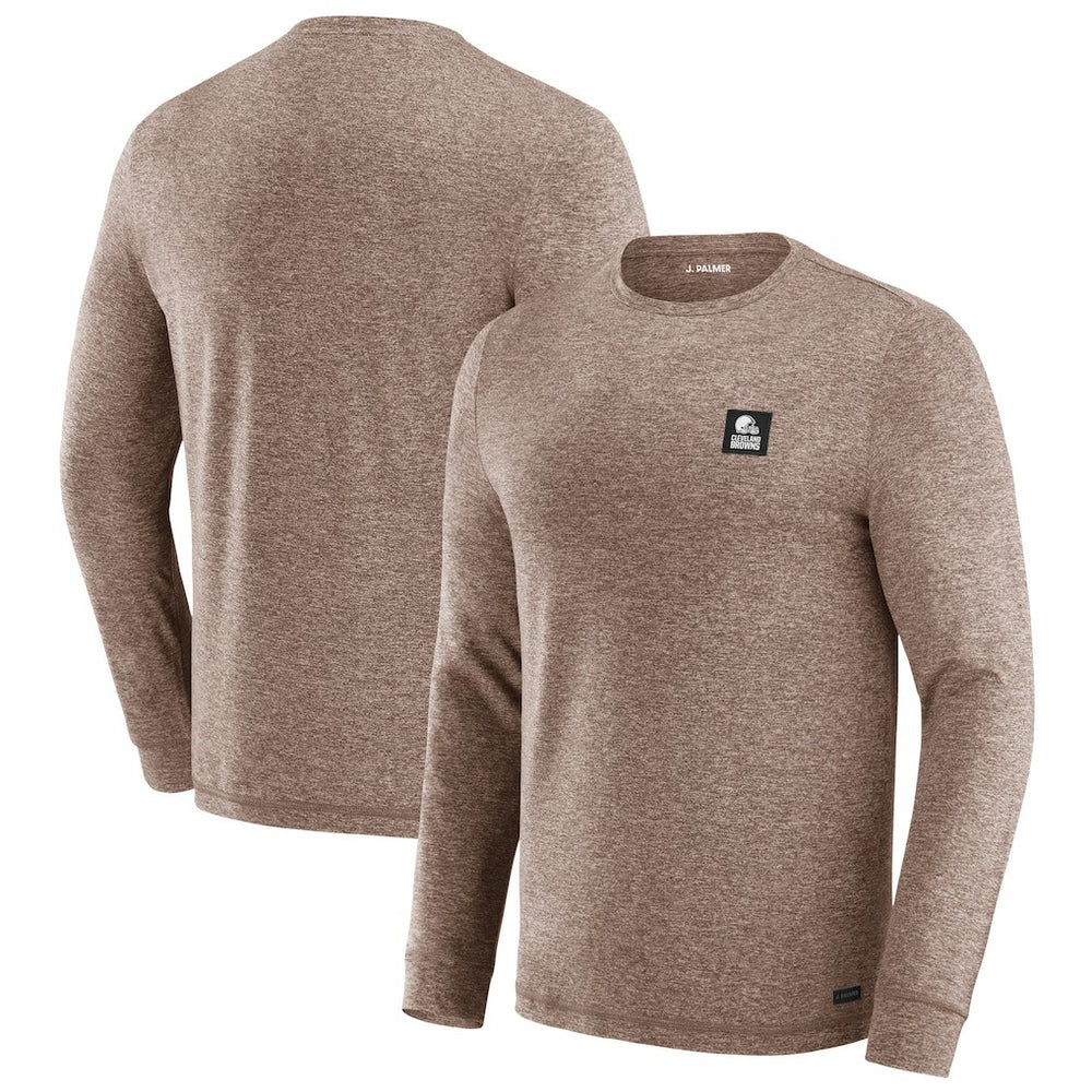 J. Palmer Four Down Long Sleeve T-Shirt - Cleveland Browns T-shirts