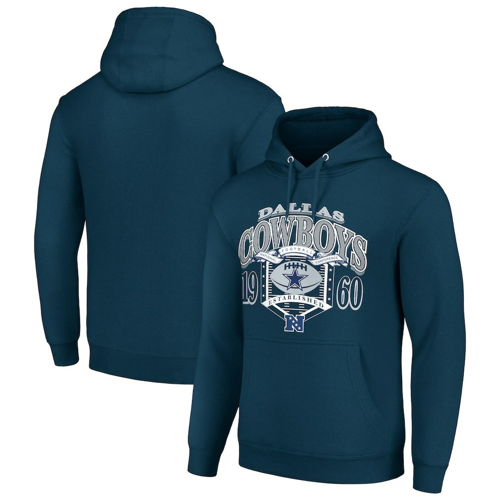 Starter 80s Retro Pullover Hoodie - Dallas Cowboys Hoodies