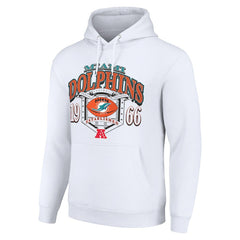 Starter 80s Retro Pullover Hoodie - Miami Dolphins Hoodies