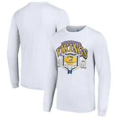 Starter Retro Long Sleeve Graphic T-Shirt - Minnesota Vikings T-shirts