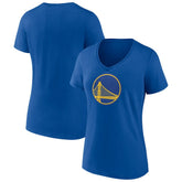 Golden State Warriors Women's Primary Logo V-Neck T-Shirt sale