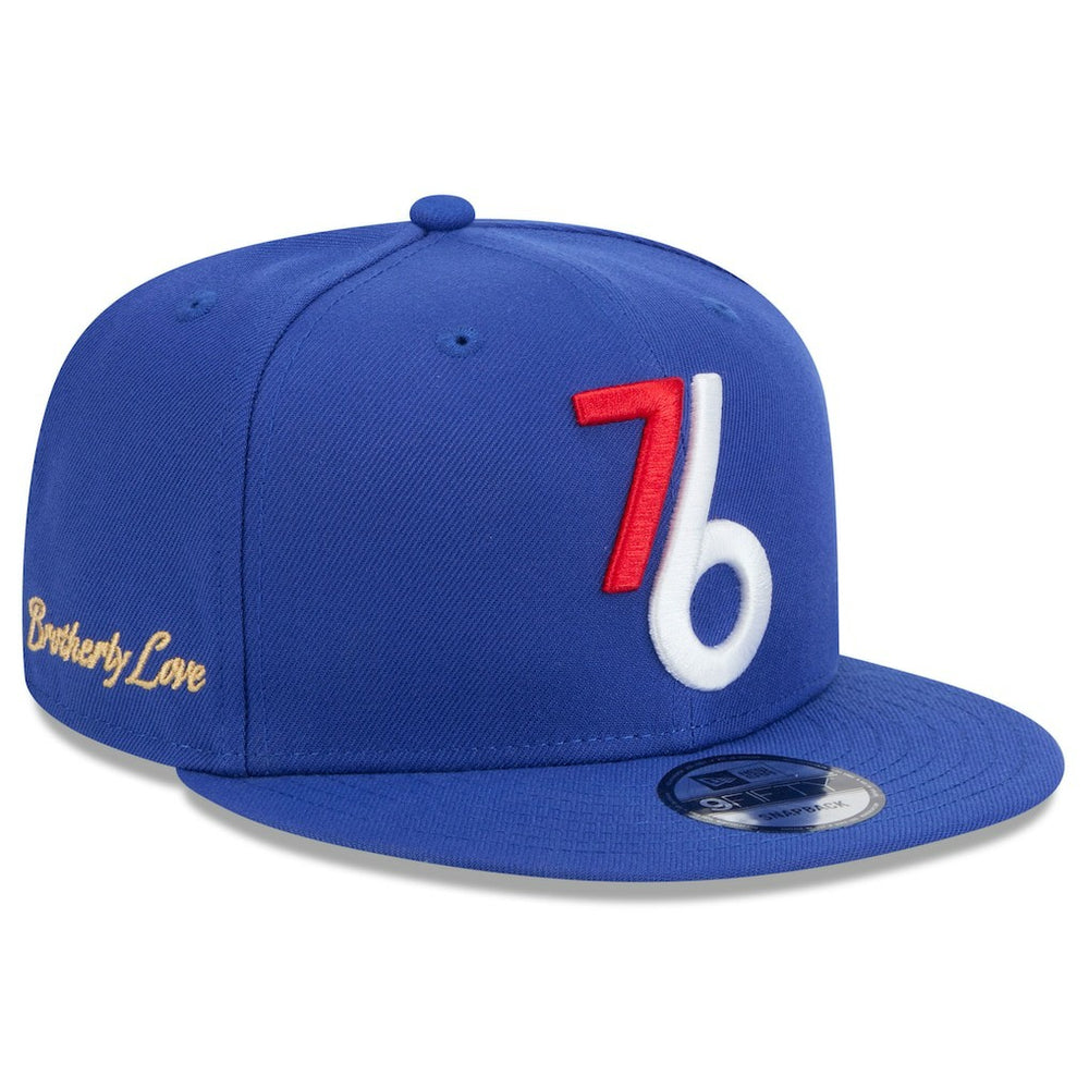 New Era Philadelphia 76ers 2024/25 City Edition Alternate 9FIFTY Snapback Hat