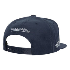 Navy New York Yankees Mitchell & Ness Full Frontal Snapback Hat