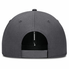 Gray Los Angeles Angels Nike Club Performance Adjustable Hat