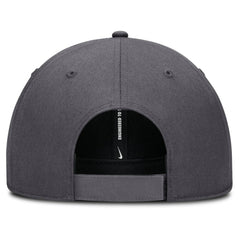 Gray Atlanta Braves Nike Club Performance Adjustable Hat
