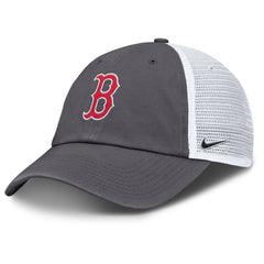 Gray Boston Red Sox Nike Adjustable Trucker Hat