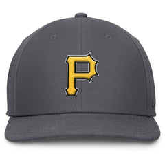 Gray Pittsburgh Pirates Nike Pro Performance Snapback Hat