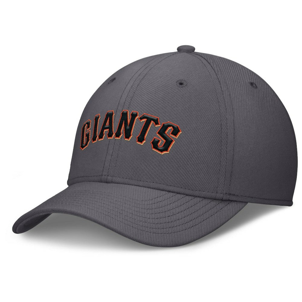 Gray San Francisco Giants Nike Swoosh Performance Flex Hat
