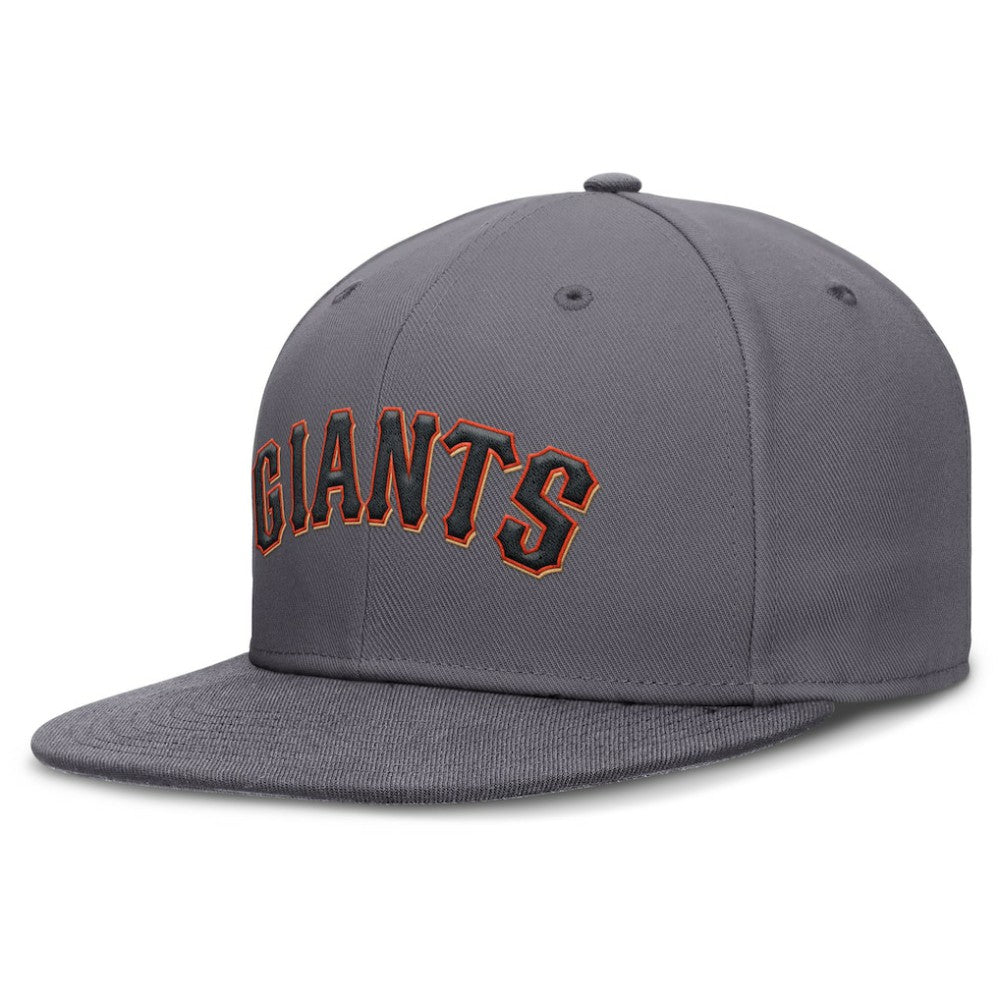 Gray San Francisco Giants Nike Performance True Fitted Hat