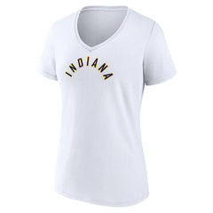 Indiana Pacers Women's Wordmark Home V-Neck T-Shirt