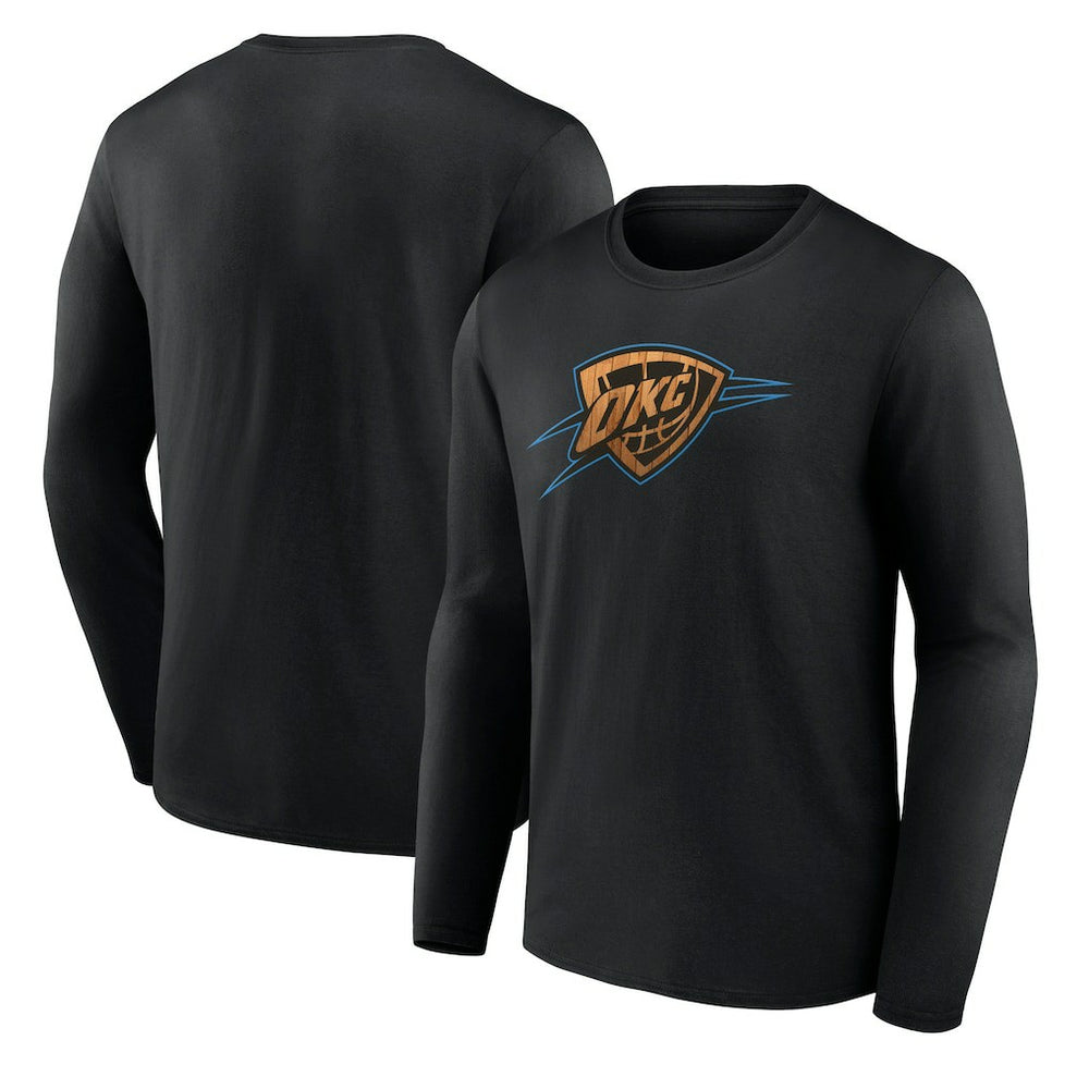 Oklahoma City Thunder Hardwood Long Sleeve T-Shirt
