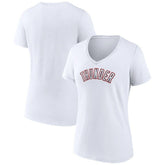 Oklahoma City Thunder Women's Alternate Logo V-Neck T-Shirt