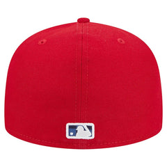 Red St. Louis Cardinals New Era Checkered Undervisor 59FIFTY Fitted Hat