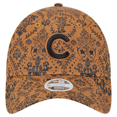 Brown Chicago Cubs New Era Women's Vintage Deco 9TWENTY Adjustable Hat