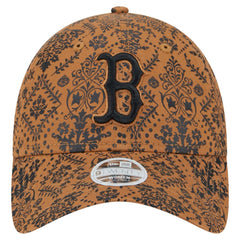 Brown Boston Red Sox New Era Women's Vintage Deco 9TWENTY Adjustable Hat