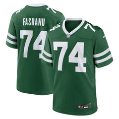 Olu Fashanu Player Game Jersey - New York Jets Jerseys
