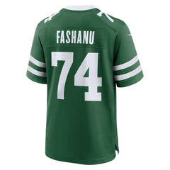 Olu Fashanu Player Game Jersey - New York Jets Jerseys