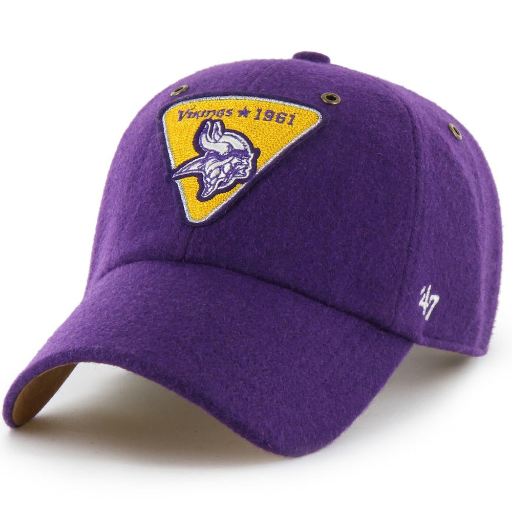 Stoney Clover Lane x '47 Unisex Field Goal Clean Up Adjustable Hat - Minnesota Vikings Hats