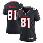 Jayden Higgins Women's Game Jersey - Houston Texans Jerseys