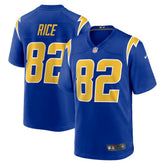 Brenden Rice 2nd Alternate Game Player Jersey - Los Angeles Chargers Jerseys