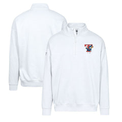 White Toronto Blue Jays Levelwear Murray Core Logo Quarter-Zip Pullover Top