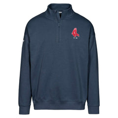 Navy Boston Red Sox Levelwear Murray Core Logo Quarter-Zip Pullover Top