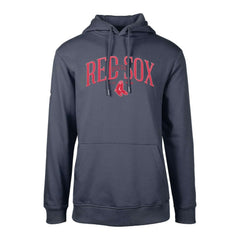 Navy Boston Red Sox Levelwear Cooperstown Collection Podium Retro Spellout Pullover Hoodie