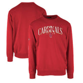 Red St. Louis Cardinals Levelwear Zane Cooperstown Collection Retro Spellout Pullover Sweatshirt