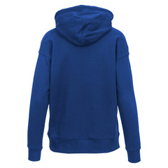 Royal Kansas City Royals Levelwear Women's Adorn Cooperstown Collection Retro Spellout Pullover Hoodie