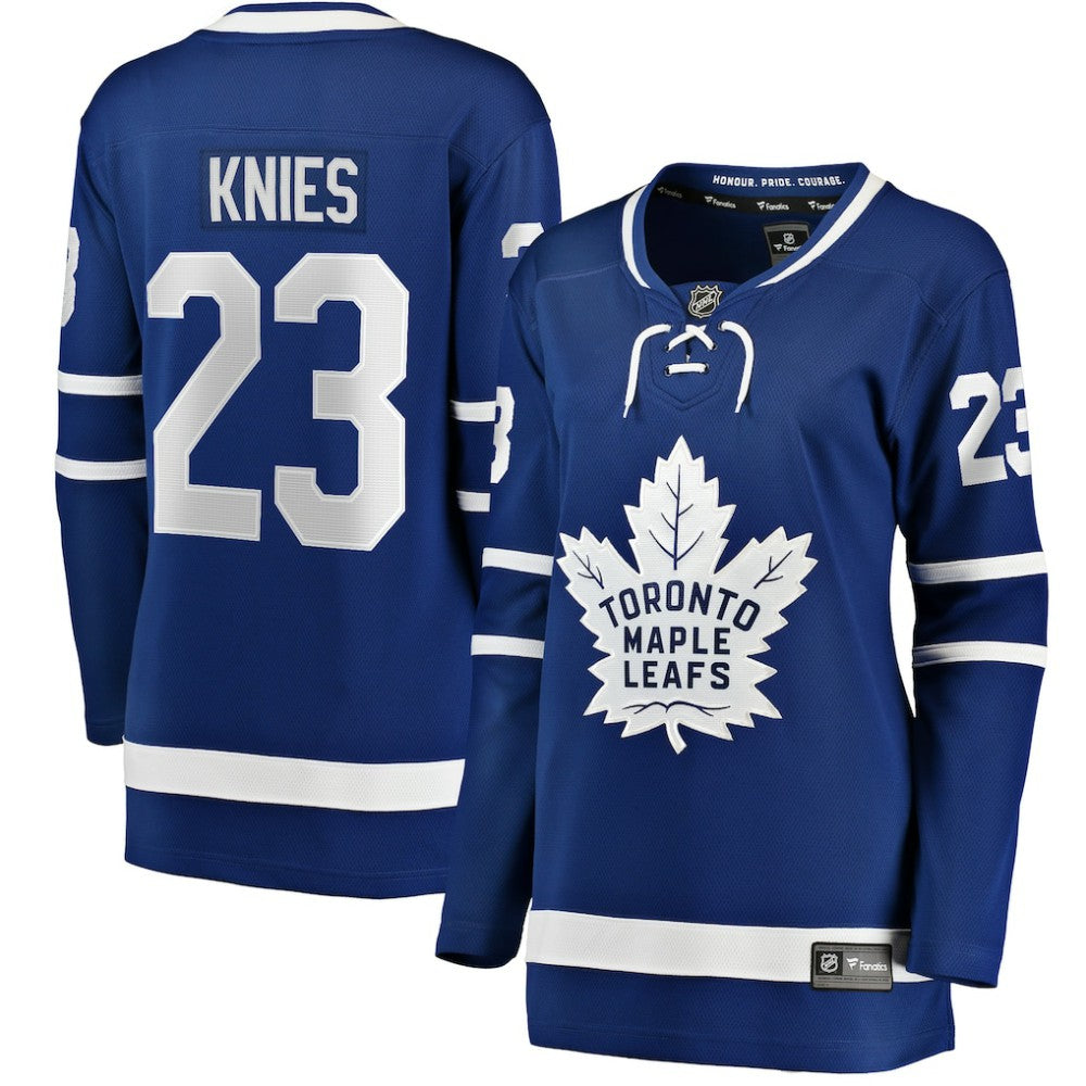 NHL Matthew Knies Toronto Maple Leafs Fanatics Women's Home Breakaway Jersey