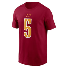 Jayden Daniels Name & Number T-Shirt - Washington Commanders T-shirts
