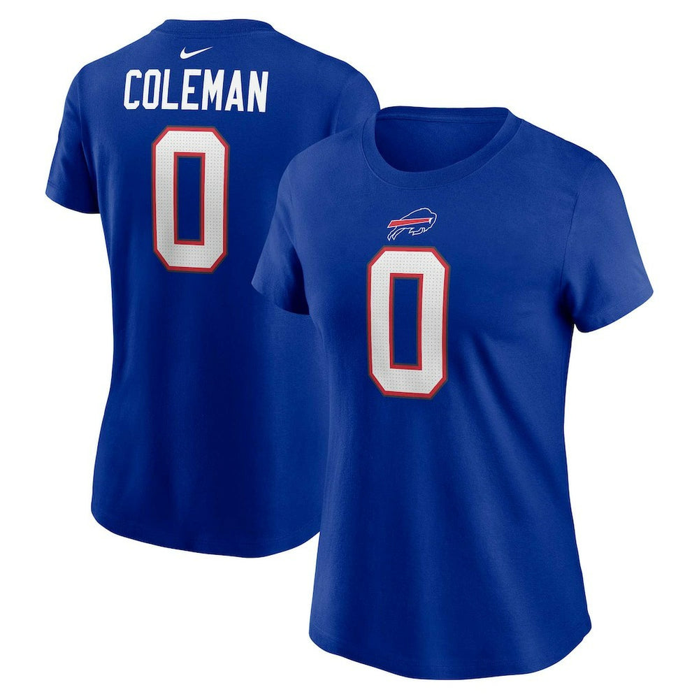 Keon Coleman Women's Player Name & Number T-Shirt - Buffalo Bills T-shirts