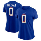 Keon Coleman Women's Player Name & Number T-Shirt - Buffalo Bills T-shirts