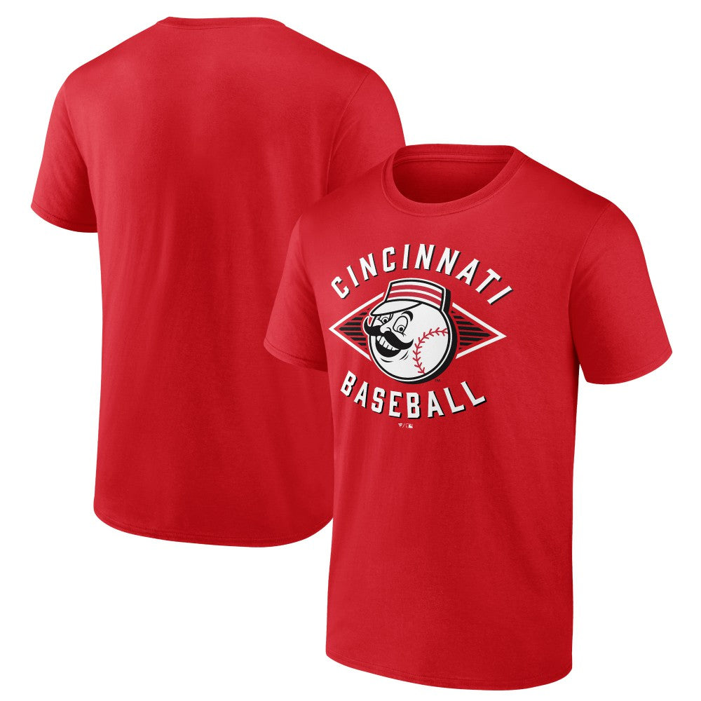 Cincinnati Reds Classic Diamond T-Shirt – Red