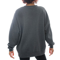 Gameday Couture Women's Oversized Long Weekend Premium Fleece Drop Shoulder Pullover Sweatshirt - New York Jets Pullover