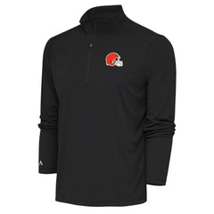 Antigua Tribute Quarter-Zip Pullover Top - Cleveland Browns Pullover
