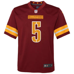 Jayden Daniels Youth Game Jersey - Washington Commanders Jerseys