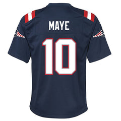 Drake Maye Youth Game Jersey - New England Patriots Jerseys