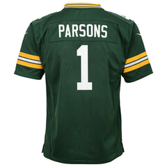 Micah Parsons Youth Game Player Jersey - Green Bay Packers Jerseys