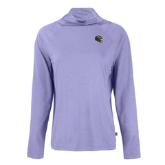 Cutter & Buck Women's Coastline Epic Comfort Eco Recycled Funnel Neck Raglan Pullover Sweatshirt - Baltimore Ravens Pullover