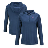 Cutter & Buck Women's Coastline Epic Comfort Eco Recycled Raglan Pullover Hoodie - Buffalo Bills Hoodies