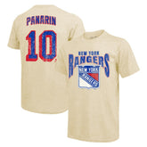 NHL Artemi Panarin New York Rangers Majestic Threads Dynasty Name & Number Tri-Blend T-Shirt