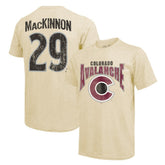 NHL Nathan MacKinnon Colorado Avalanche Majestic Threads Dynasty Name & Number Tri-Blend T-Shirt