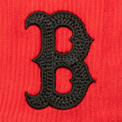 Red Mitchell & Ness Boston Red Sox Corduroy Snapback Hat