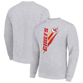 Starter Color Scratch Team Graphic Fleece Pullover Sweatshirt - Kansas City Chiefs Pullover