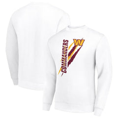 Starter Color Scratch Team Graphic Fleece Pullover Sweatshirt - Washington Commanders Pullover