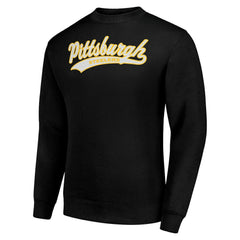 Starter Tailsweep Team Graphic Tri-Blend Fleece Pullover Sweatshirt - Pittsburgh Steelers Pullover