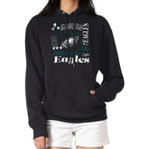 G-III 4Her by Carl Banks Women's Collage Graphic Fleece Pullover Hoodie - Philadelphia Eagles Hoodies