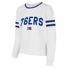 Philadelphia 76ers Concepts Sport Women's Borough Pullover Sweatshirt
