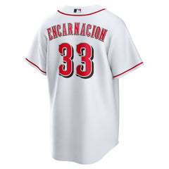 White Christian Encarnacion-Strand Cincinnati Reds Nike Home Replica Jersey